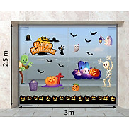 DECAL TRANG TRÍ HALLOWEEN 2023 COMBO SỐ 8