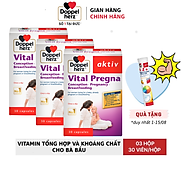 Combo 03 hộp viên uống bổ sung Vitamin và khoáng chất cho bà bầu