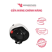 Mũ đội đầu phản quang cho bé Scoot and Ride màu Ash