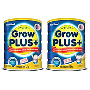 BỘ 2 LON SỮA BỘT GROWPLUS+ DINH DƯỠNG HIỆU QUẢ GIÚP TRẺ TĂNG CÂN KHỎE MẠNH