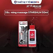 Dầu nóng xoa bóp Starbalm, massage thư giãn vùng da nhanh chóng, lọ 50ml