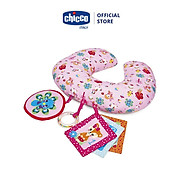 Gối tập nằm sấp Tummy-time Chicco màu hồng