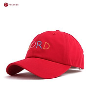 PREMI3R Mũ lưỡi trai Dadhat LORD red Mũ lưỡi trai phong cách hàn quốc nón