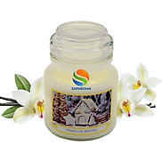 Hũ nến thơm tinh dầu Bartek Vanilla Angel 130g QT06658 - hương bánh vani