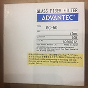 Giấy lọc sợi thủy tinh GC-50, đường kính 47mm