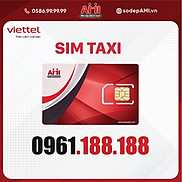Sim Taxi ABC 0961.188.188 Viettel Chiêu Tài Kích Lộc Hàng Chính Hãng