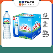 Thùng 12 Chai Nước uống đóng chai Lavie - Chai 1.5L