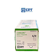 Chỉ phẫu thuật không tiêu CPT Carelon Nylon số 6 0 - M07D13 Màu Xanh