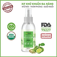 Xịt khử mùi đa năng Tinh dầu 24CARE 50ml 100m 250ml