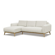 Ghế Sofa góc trung bình Juno S70968 289 x 88 153 x 85 cm Đen