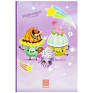 Vở Hồng Hà South Star Cupcake 4 Ôly Vuông 200 Trang 0748 - Màu Tím