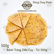 Túi 500g Bánh tráng dẻo cay cao cấp siêu ngon bánh tráng Ngọc Trinh