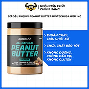 Bơ Đậu Phộng Peanut Butter BiotechUSA Hộp 1Kg