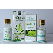 Tinh dầu tràm trà nguyên chất Pure Oils 20 ml & Tinh dầu tràm Dr.Tràm 20