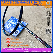 Vợt cầu lông Apacs Commander 80 Navy Blue- 5U Vợt cân bằng hơi thiên công,