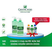 COMBO 2 CHAI 500ML NƯỚC RỬA TAY GREEN CROSS