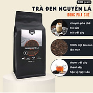 Trà Đen Nguyên Lá Dalat Farm - Túi thiếc 500g