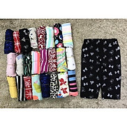 Set 5 legging bé gái vải dư