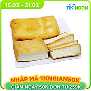 Chỉ Giao HCM - RTC Đậu hũ chiên 3S khay 2 miếng lớn - Mềm mượt, sạch ngon,