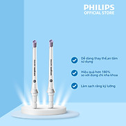 Combo 2 đầu xịt máy tăm nước chính hãng Philips Sonicare HX3062 làm sạch