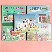 Busy Book full - bóc dán tiếng Anh 5 chủ đề