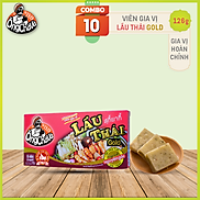 Combo 10 Hộp Viên gia vị Lẩu Thái Ông Chà Và 126gr Thai Hot Pot Cubes