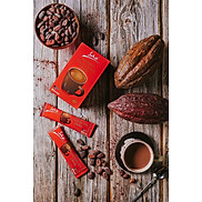 Bột chocolate nguyên chất Scho Red Heart 170g hộp