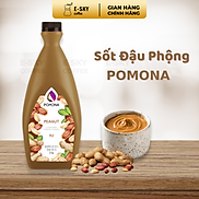 Sốt Đậu Phộng POMONA Peanut Sauce Nguyên Liệu Pha Chế Hàn Quốc Chai 2kg