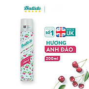 Dầu Gội Khô Hương Anh Đào - Batiste Dry Shampoo Fruity & Cheeky Cherry