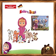 Đồ Chơi Búp Bê MASHA AND THE BEAR Masha s Animal Set - 109301060