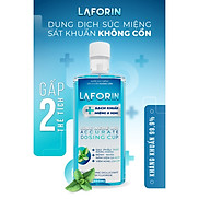 Nước súc miệng kháng khuẩn không cồn Laforin chlorhexidine 500ml