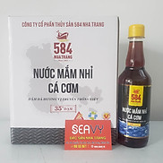 Thùng 6 chai nước mắm 584 Nha Trang 35 độ đạm