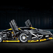 Đồ Chơi Điều Khiển Từ Xa Lắp Ráp Mô Hình Siêu Xe Lamborghini Sembo Black