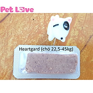 Heartgard xổ giun tim, giun đũa, giun móc chó 22,5 - 45kg, 1 viên