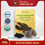 Mì Rau Củ Tự Nhiên Mè Đen Organic Gia Đình Anpaso 120g- Cung Cấp Nhiều