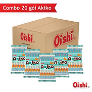 Combo 10 gói Oishi Snack Que Nhân Phô Mai Akiko 160g gói 20 que