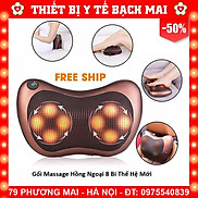 GỐI MASSAGE HỒNG NGOẠI 8 BI