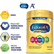 Sữa bột Enfamil A+ NeuroPro 1 với 2 -FL HMO cho trẻ từ 0 6 tháng tuổi 830g