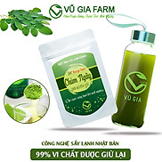 Bột Chùm Ngây Sấy Lạnh Nguyên Chất Vũ Gia+ Tặng Chai Thủy Tinh Đựng Nước