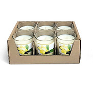 Hộp 6 ly nến thơm votive Miss Candle FTRAMART NQM0413 Vanilla Hương vani