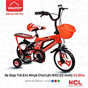 Xe Đạp Trẻ Em Nhựa Chợ Lớn K112 - Cho Bé Từ 2 đến 4 Tuổi