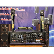 Âmpli karaoke và nghe nhạc tích hợp sẵn micro trong âmpli PRO