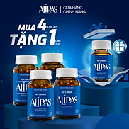 Combo 4 hộp ALIPAS tăng cường sinh lý nam 30 viên tặng 1 hộp 15 viên