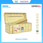 Socola trắng Premium với Quả mâm xôi và Nhân sâm trắng thượng hạng