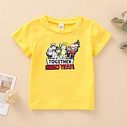 Áo thun Play to gether hero team 3 màu cực độc đáo dành cho bé trai bé gái