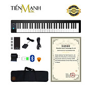 Đàn Piano Điện Konix PJ61Z - 61 Phím cảm ứng lực Midi Keyboard Controllers