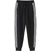 Quần jogger thun nam 2 sọc QJT01