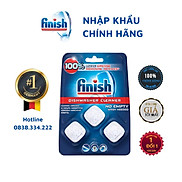 Vỉ 3 viên vệ sinh máy rửa chén bát Finish Chính hãng