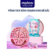 Vòng tay cho bé gái kèm charm lắc tay Mideer Girls Power Lacing Beads