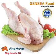 HCM Gà Dai Nguyên Con Nhật Bản GENSEA Food G5012 1-1,5Kg Con Làm Sạch Thịt